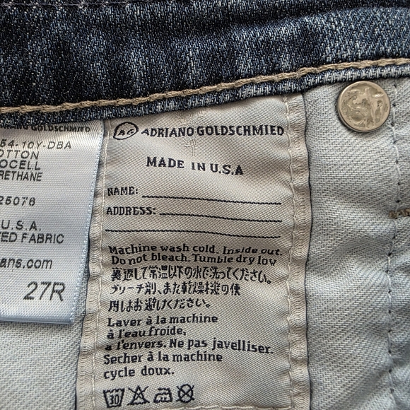 AG Adriano Goldschmied “The Beau” Slouchy Skinny Jeans – Size 27, Women’s - Picture 6 of 10